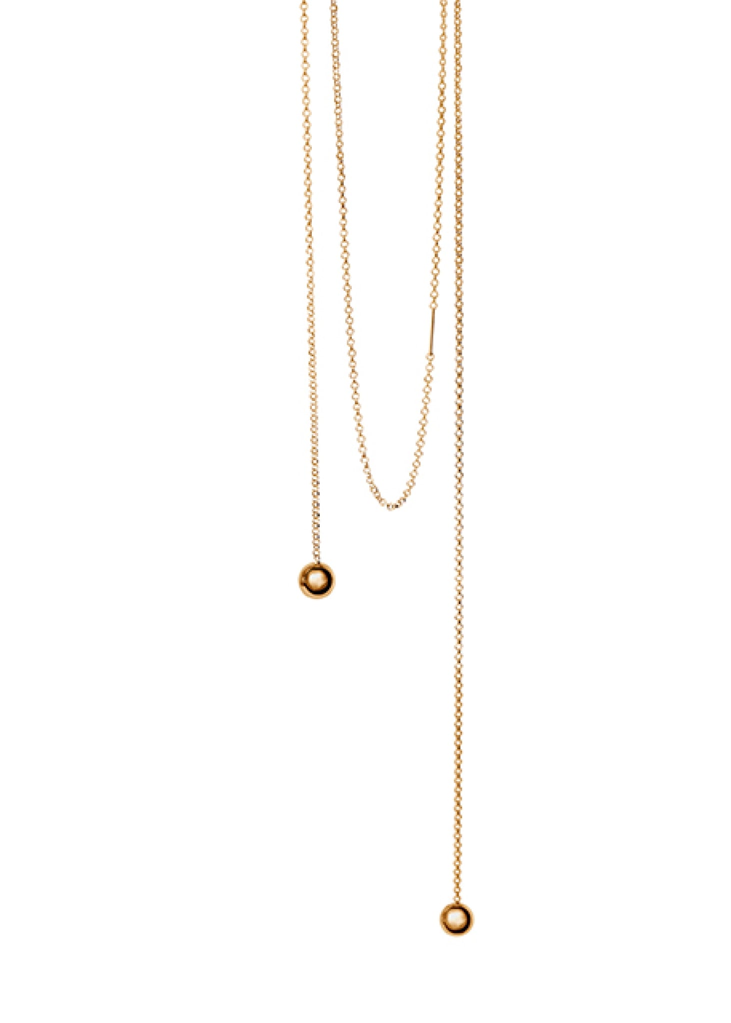 The Astrid Necklace in gold or silver | LIÉ STUDIO