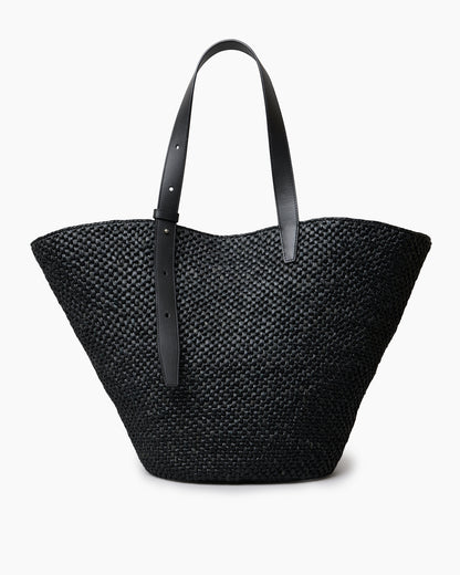 The Bianca Raffia Bag Large