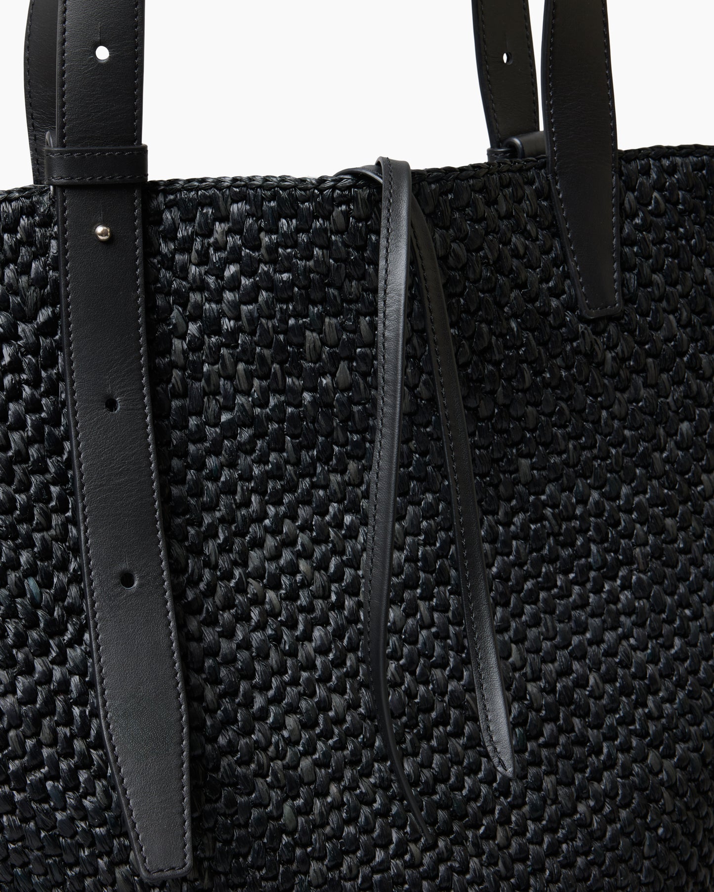 The Bianca Raffia Bag Large