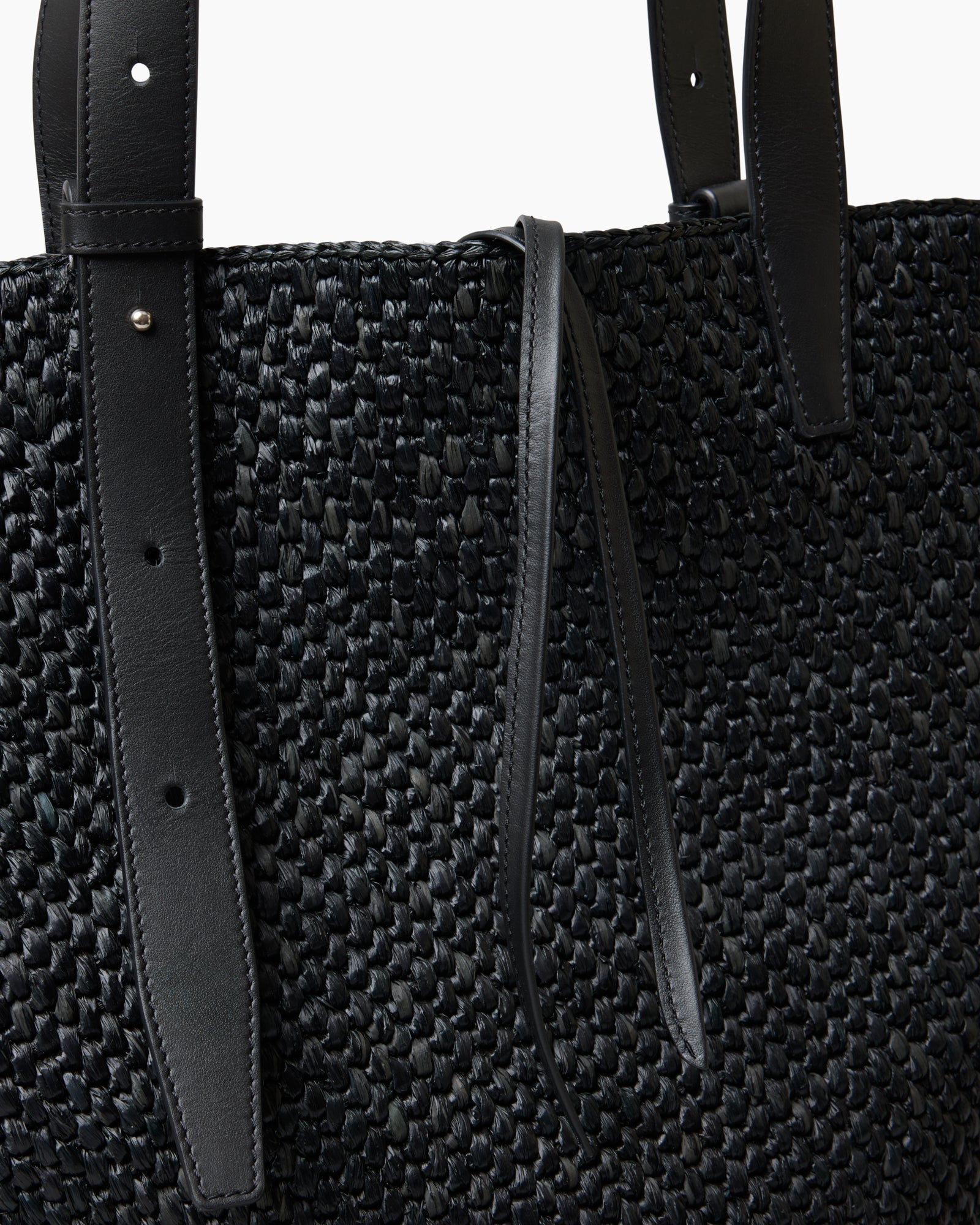 The Bianca Raffia Bag Large