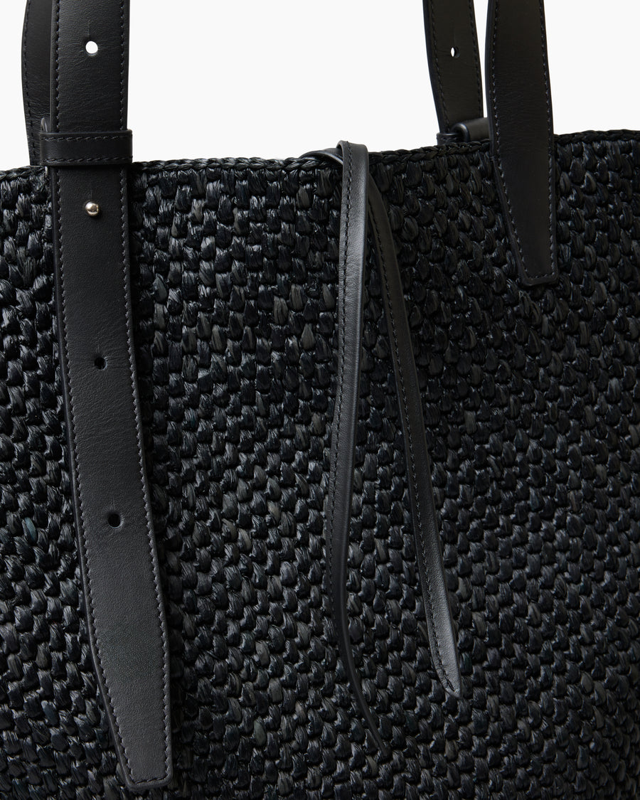 The Bianca Raffia Bag Large