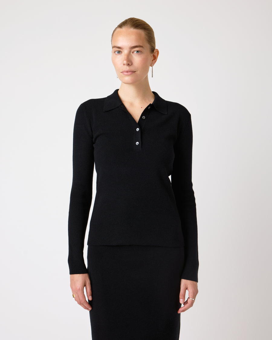 TRICOT x LIÉ STUDIO Polo