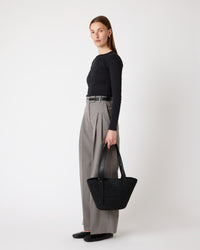 The Bianca Raffia Bag Small