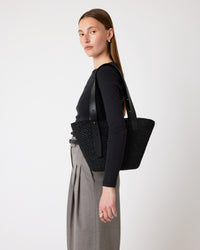The Bianca Raffia Bag Small