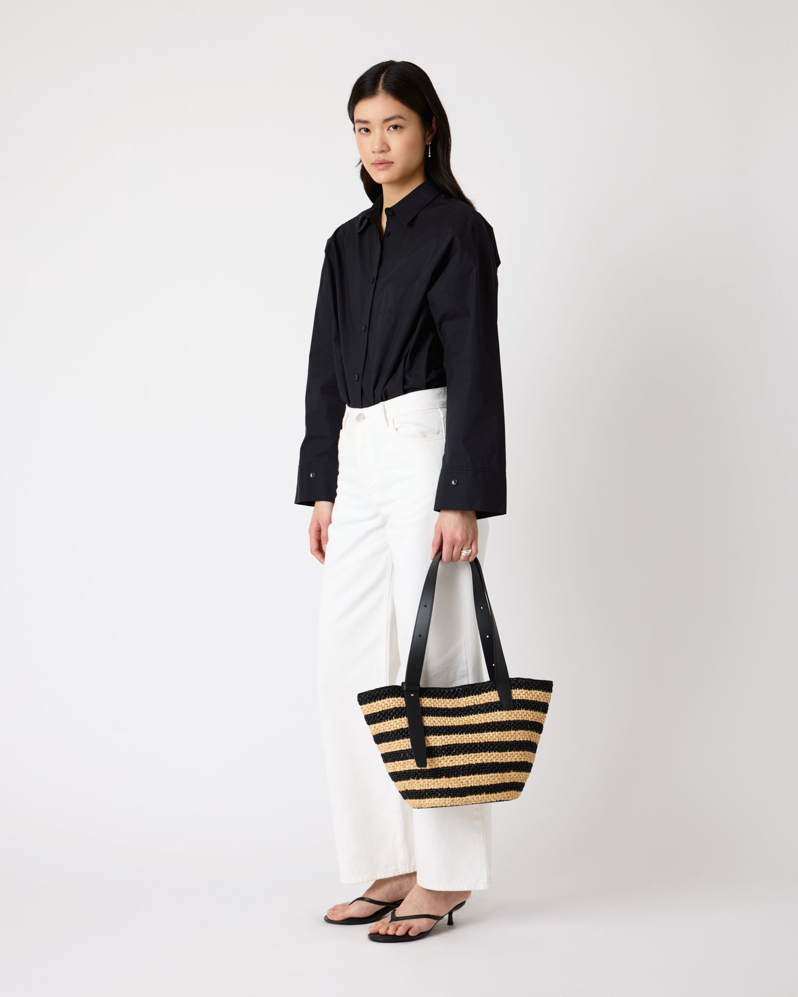 The Bianca Raffia Bag Small – LIÉ STUDIO
