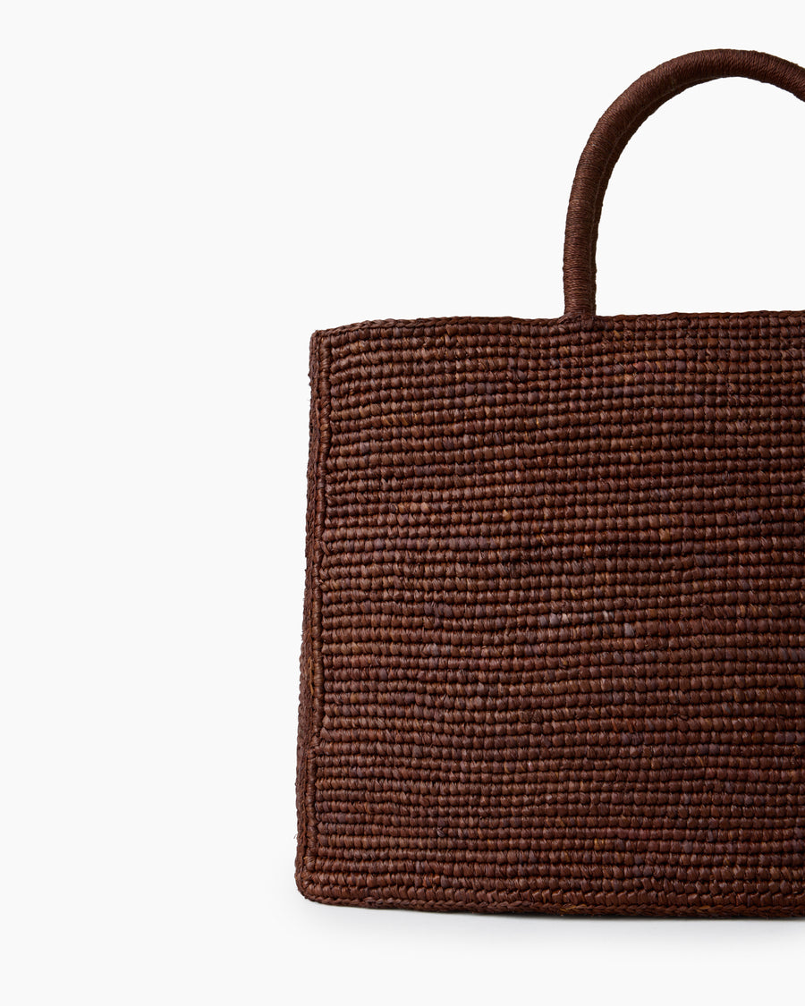 The Charlotte Raffia Bag Large