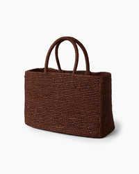 The Charlotte Raffia Bag Small