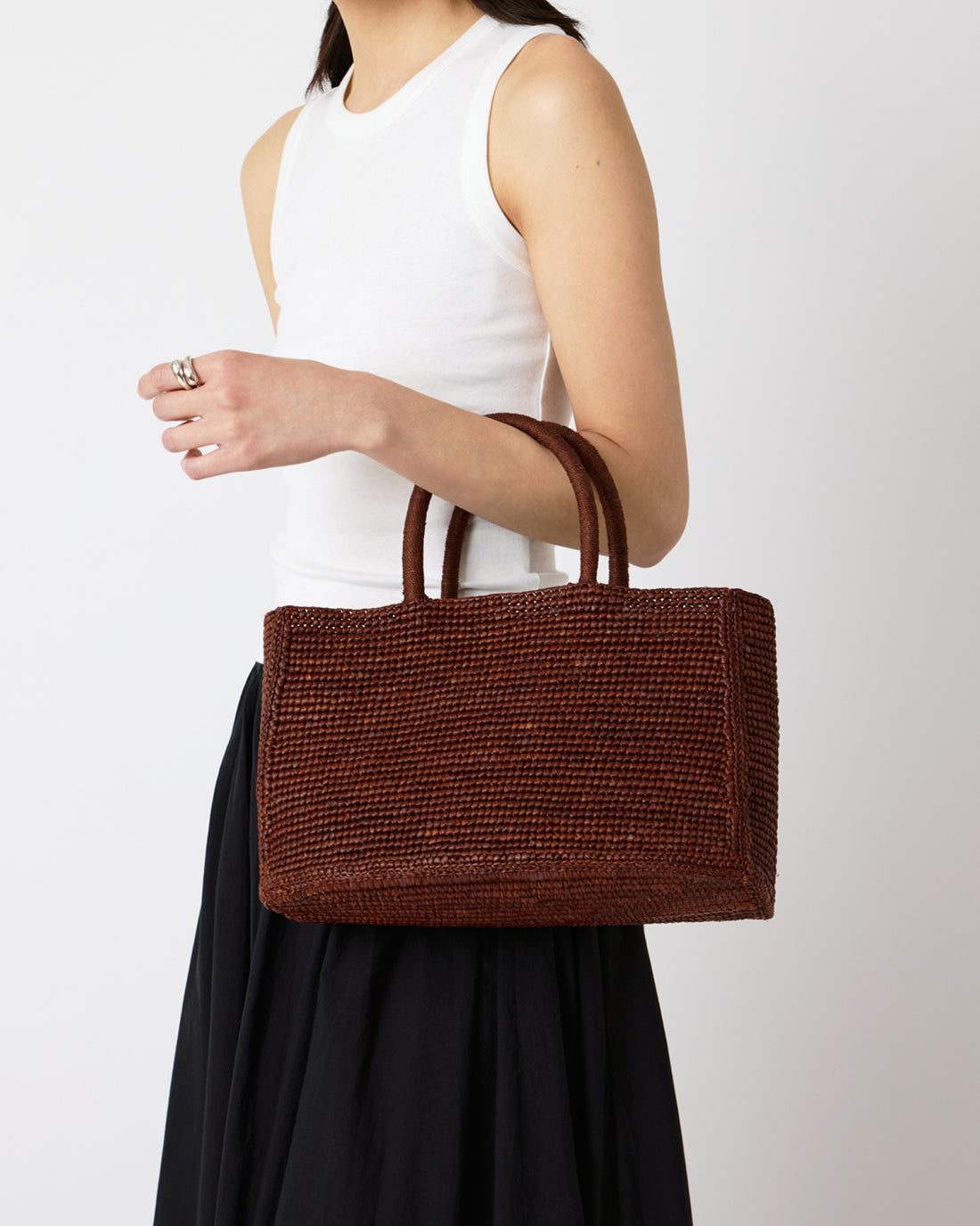 The Charlotte Raffia Bag Small