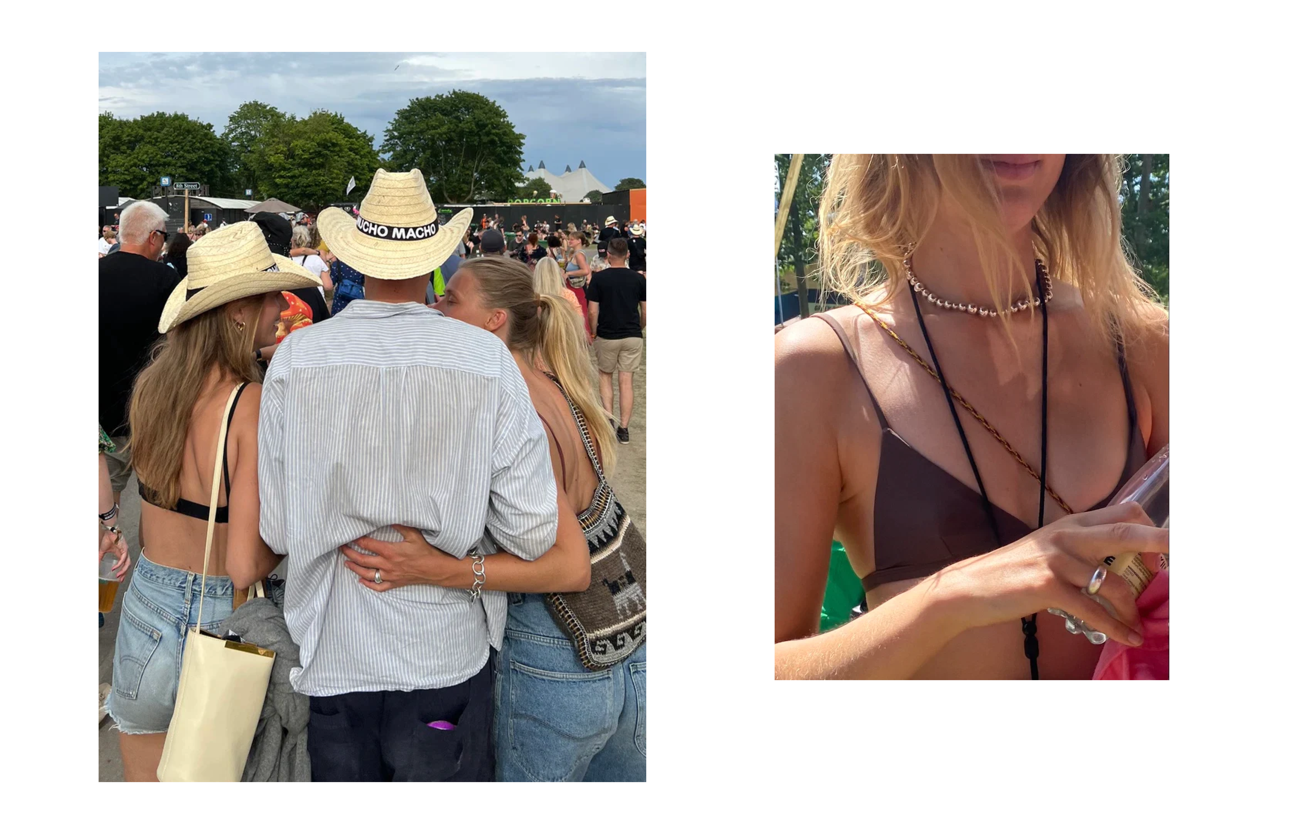 It's important not to get lost from one another at a festival. We reccomend a cowboy hat to avoid loosing sight of your friends