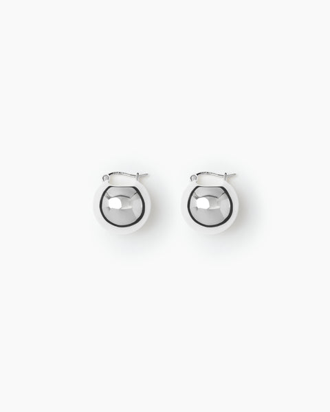 The Ingrid Earrings in Silver | LIÉ STUDIO