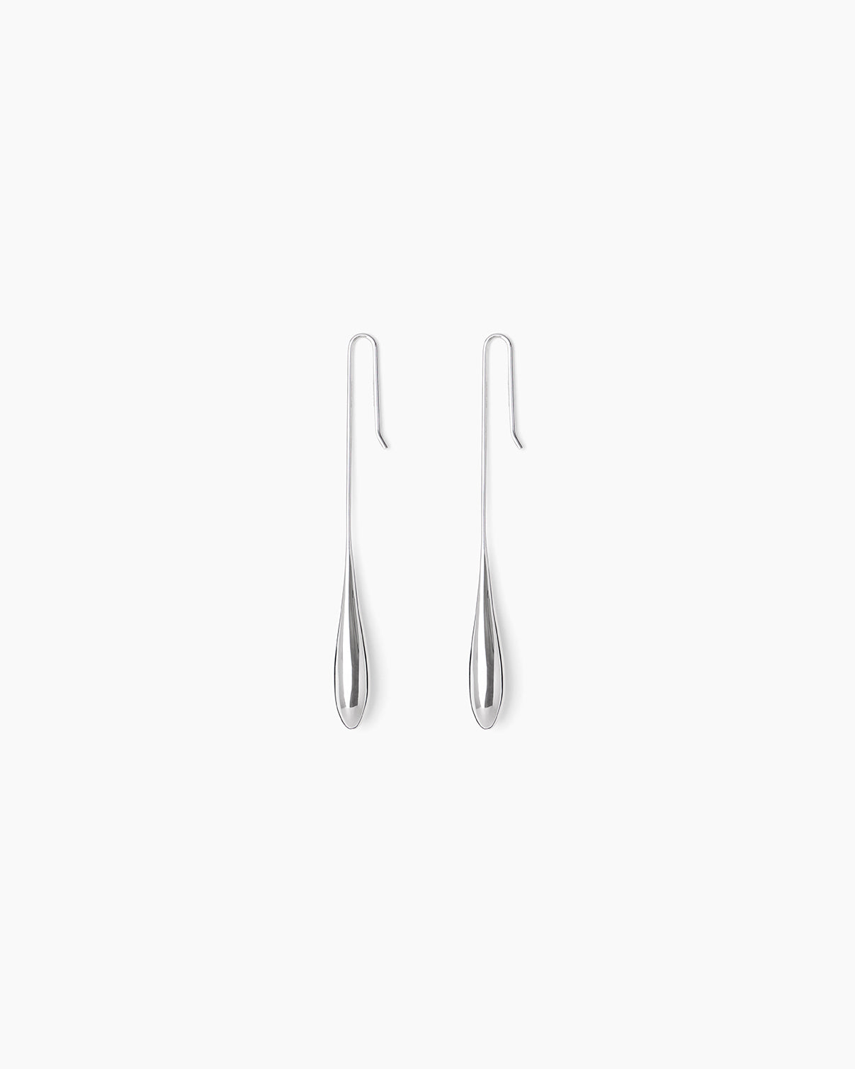 The Lili Earrings in Silver | LIÉ STUDIO