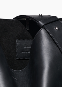 NORMA LEATHER PURSE - NERO