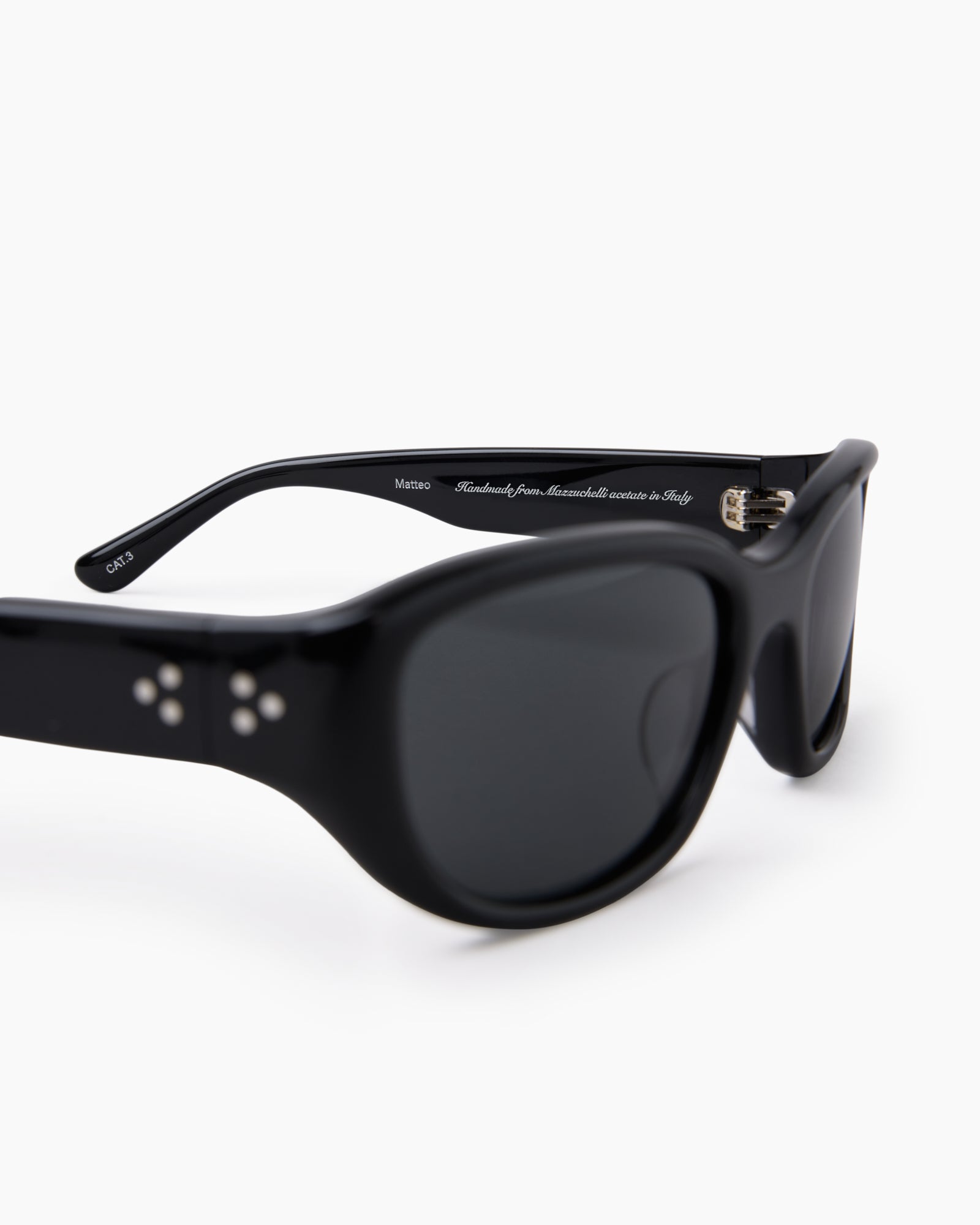 ※matteoです The Matteo Sunglasses in Black | LIÉ STUDIO