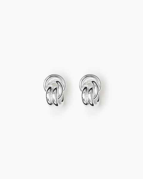 The Vera Earrings in Silver | LIÉ STUDIO